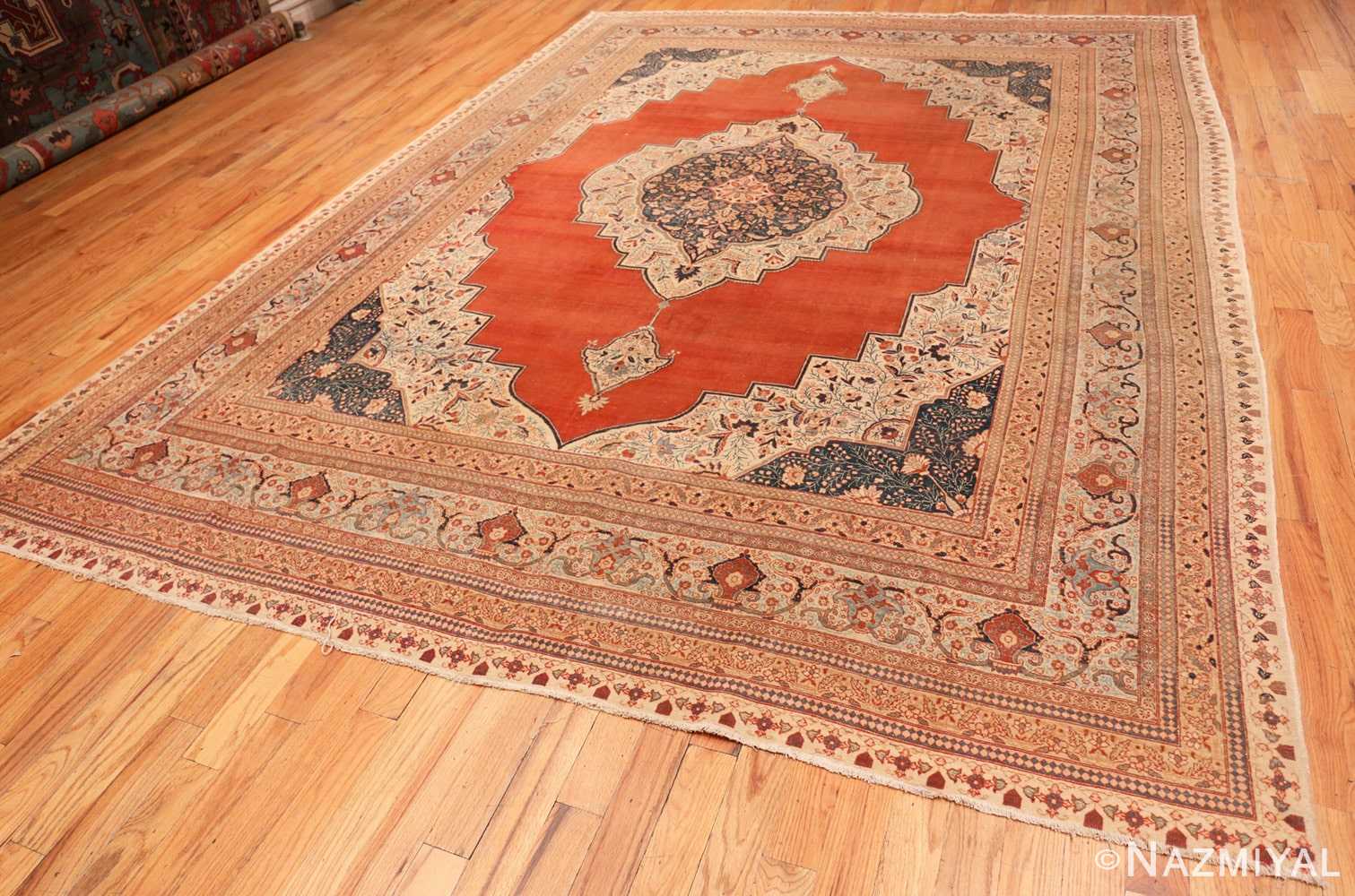 Full Antique Persian Tabriz rug 45765 by Nazmiyal