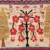antique persian kerman rug 46655 flower Nazmiyal
