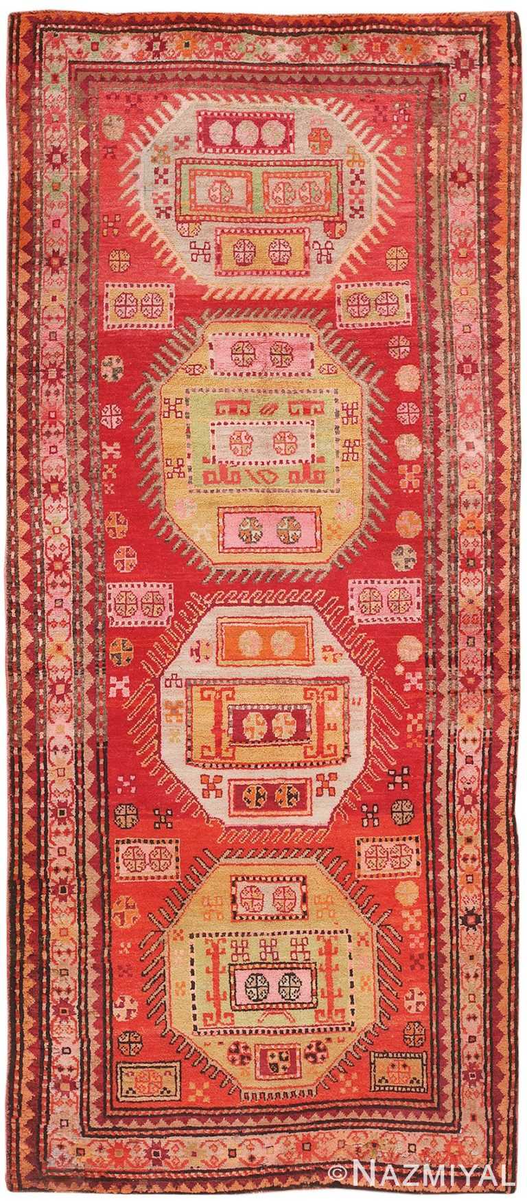 Antique Caucasian Kazak Carpet 43992 Nazmiyal