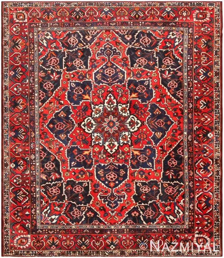 Antique Persian Bakhtiari Rug 46840 Nazmiyal Antique Rugs