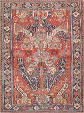 Antique Caucasian Soumak Carpet 46910 Nazmiyal