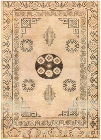 Antique Khotan Carpet from East Turkestan 46816 Nazmiyal