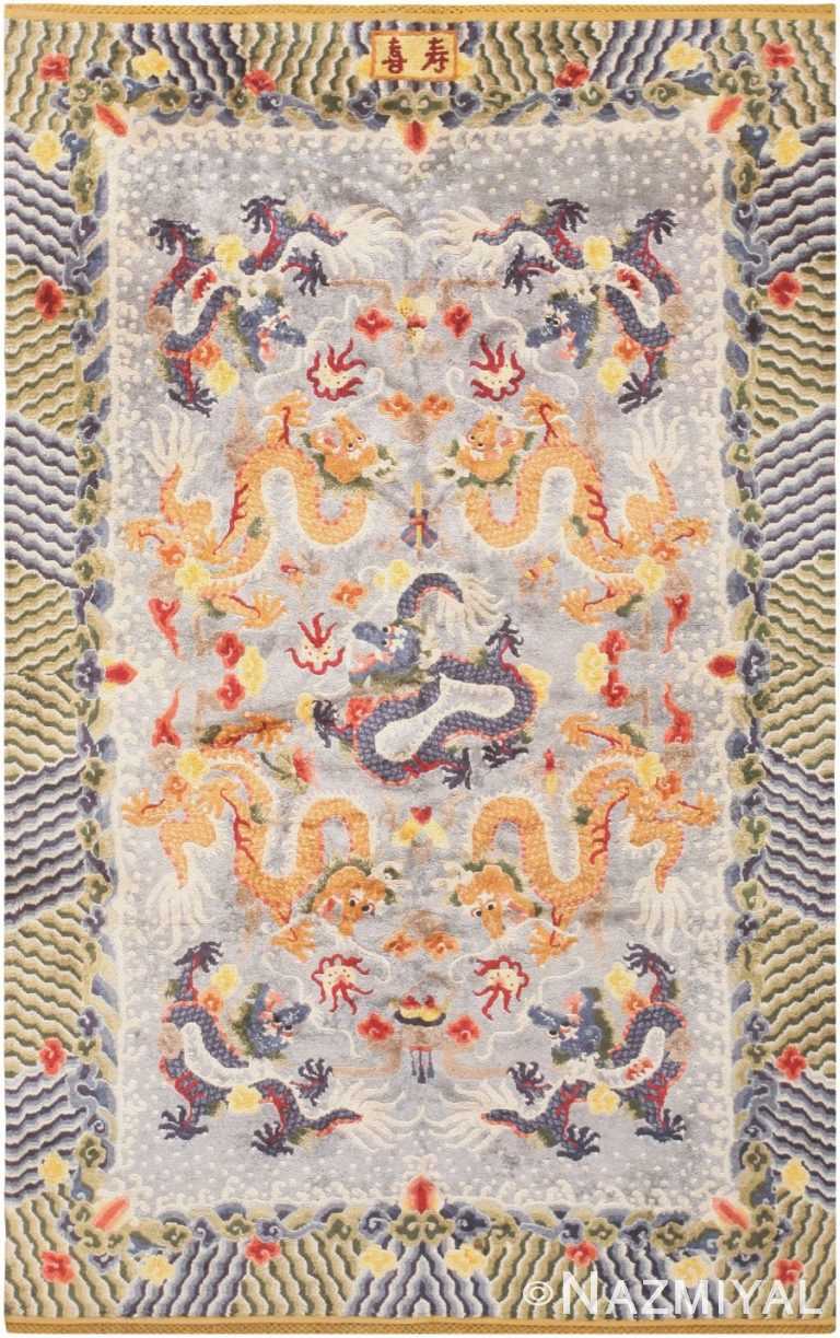Antique Chinese Carpet 46351 Nazmiyal