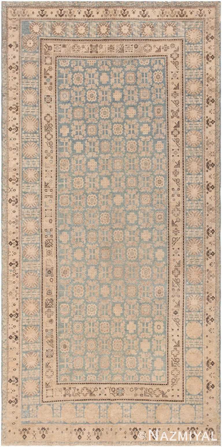 Antique Khotan Rug from East Turkestan 46703 Nazmiyal