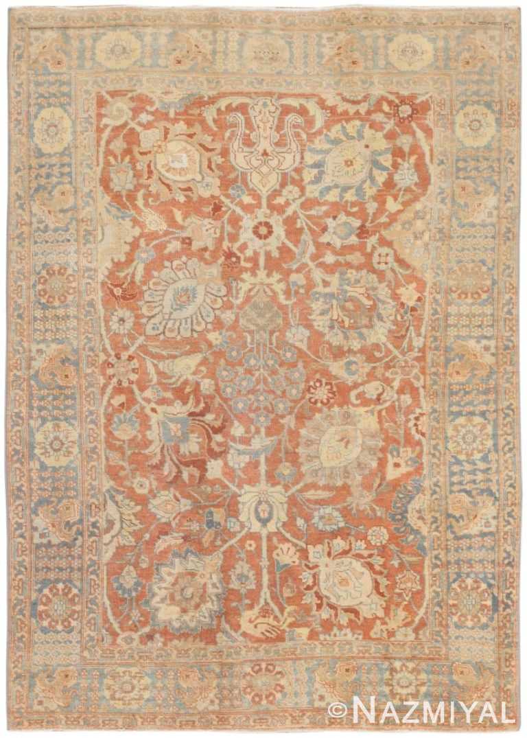 Antique Persian Tabriz Carpet 46811 Nazmiyal