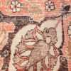 antique rare brown background persian tabriz rug 46808 knots Nazmiyal