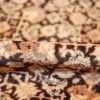 antique rare brown background persian tabriz rug 46808 pile Nazmiyal