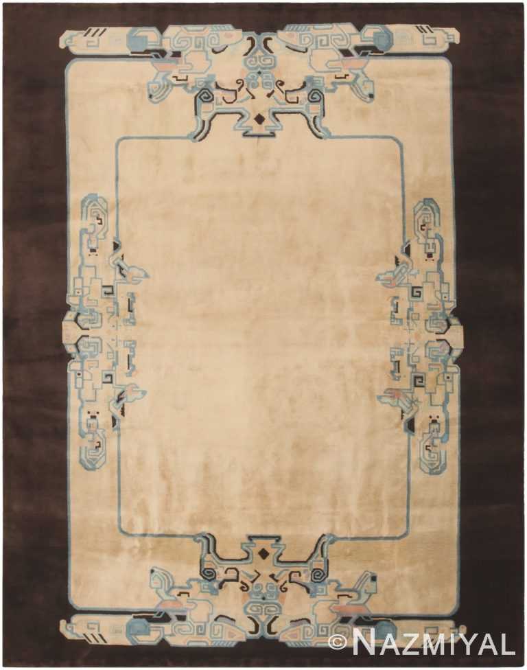 Vintage Chinese Art Deco Rug 47019 Nazmiyal