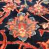 vintage navy color persian bidjar rug 46734 closeup Nazmiyal