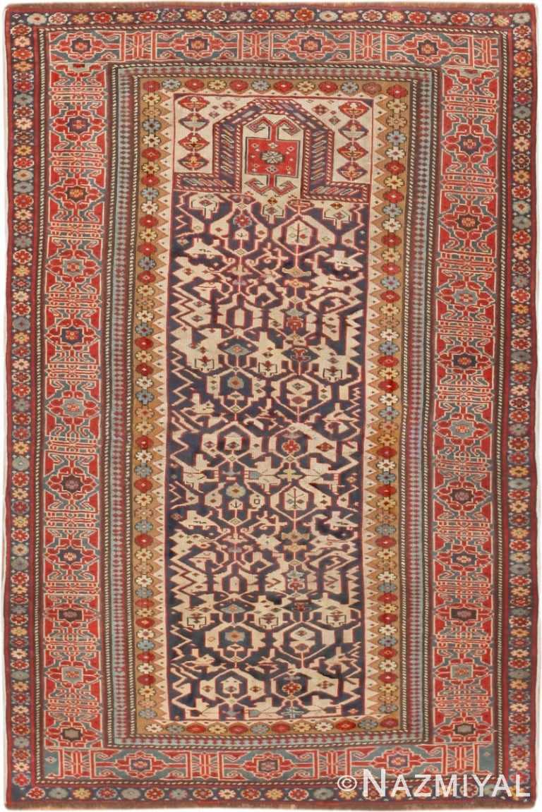 Antique Caucasian Shirvan Rug 47023 Nazmiyal