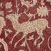 Antique Turkish Hereke Rug 45620 Jumping Deer Nazmiyal