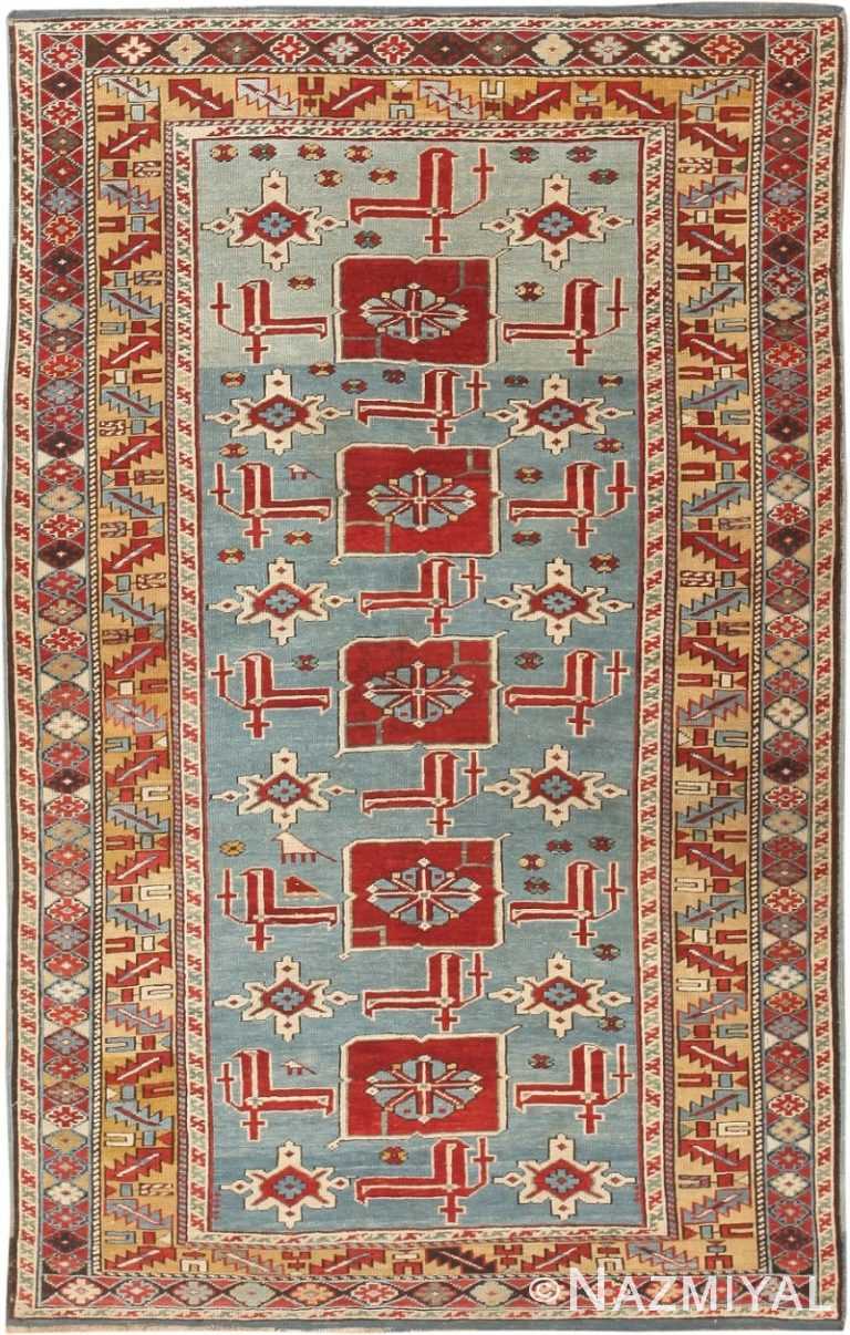 Antique Karakashly Caucasian Rug 47061 Nazmiyal