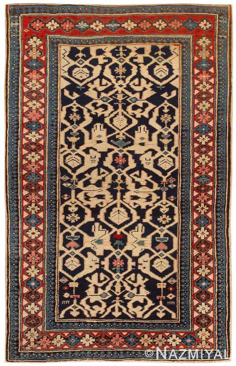 Antique Shirvan Caucasian Rug 47059 Nazmiyal