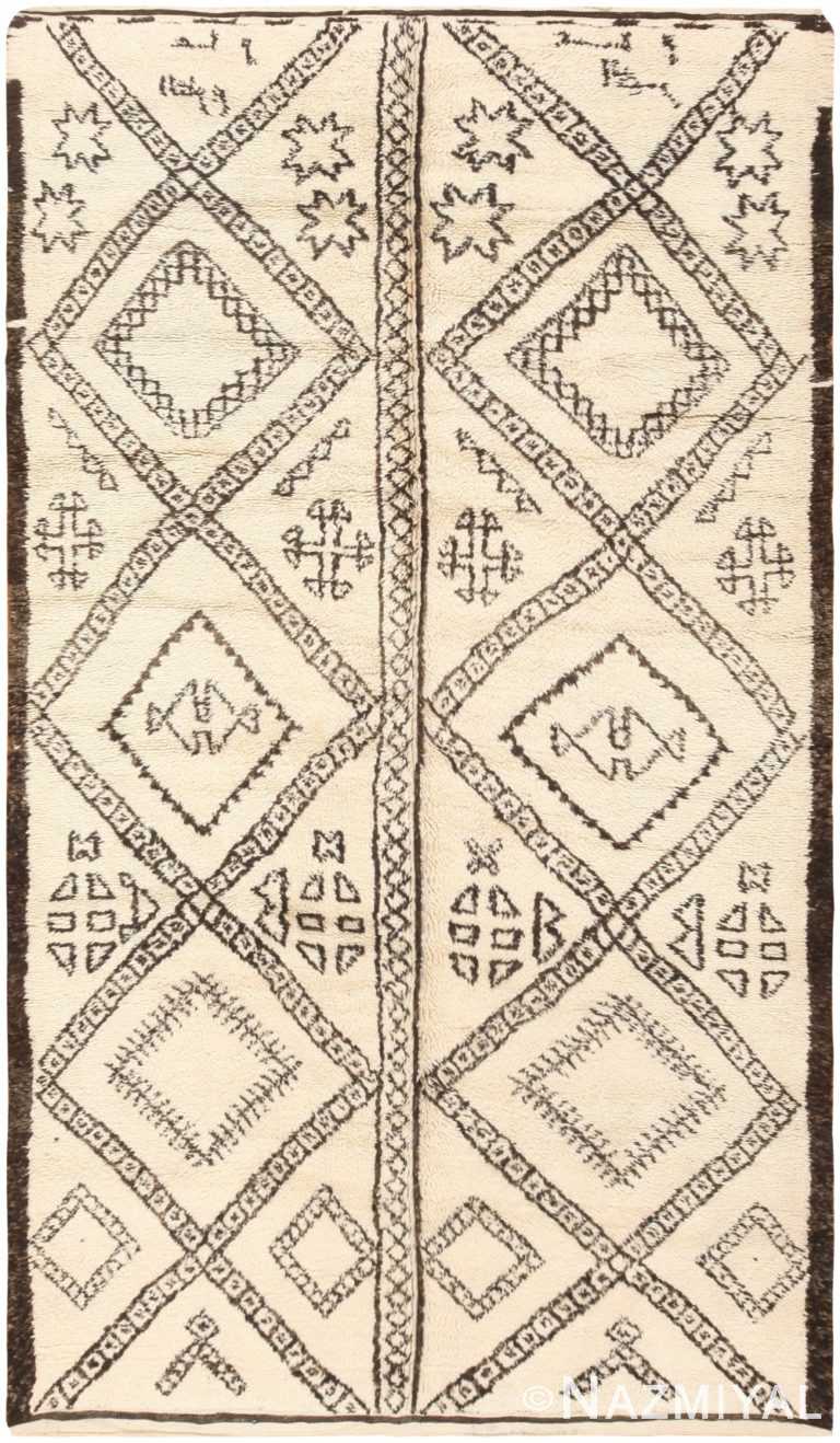 Vintage Moroccan Berber Rug #47102 by Nazmiyal Antique Rugs