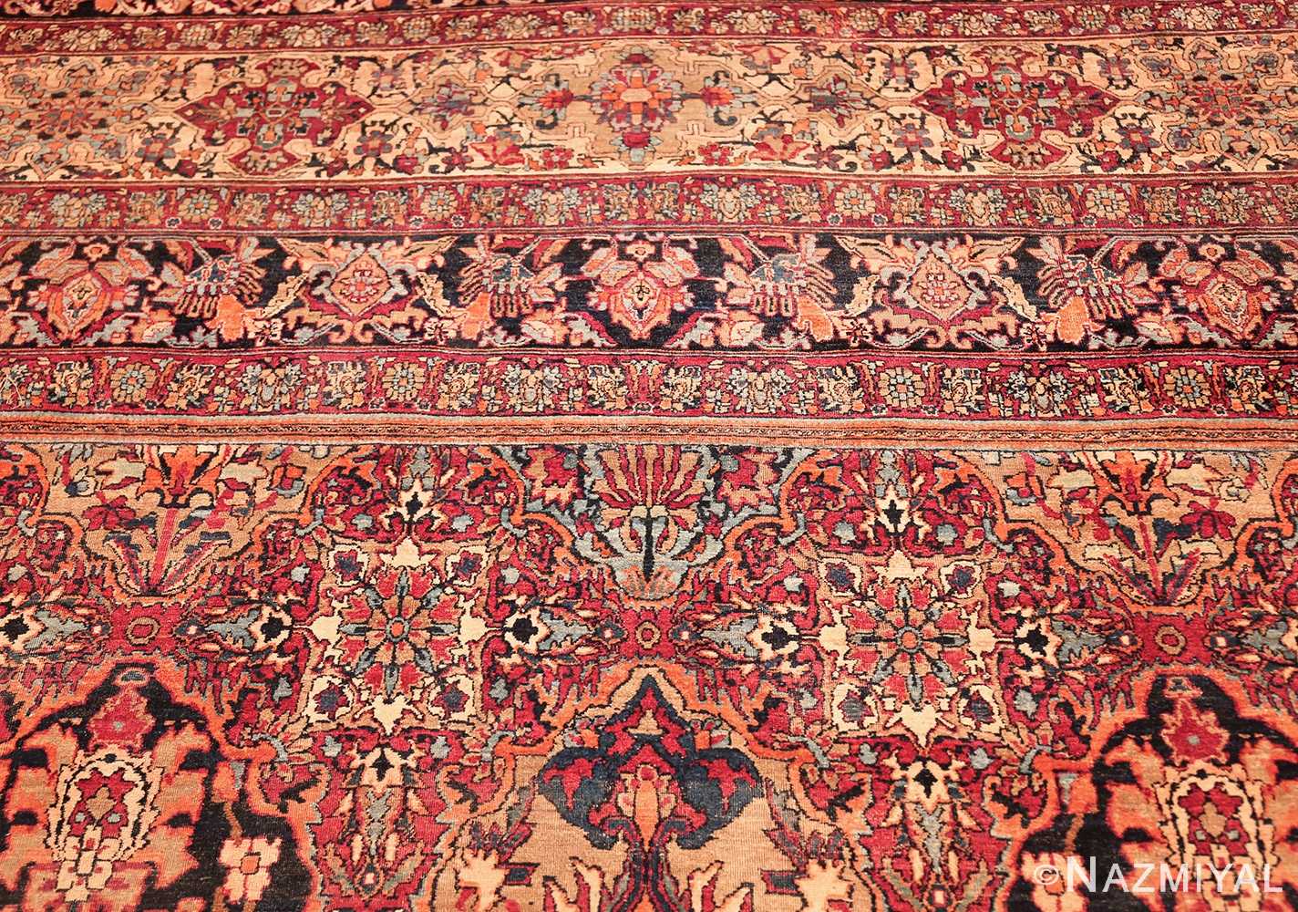 antique oversize persian kerman carpet 46909 top Nazmiyal