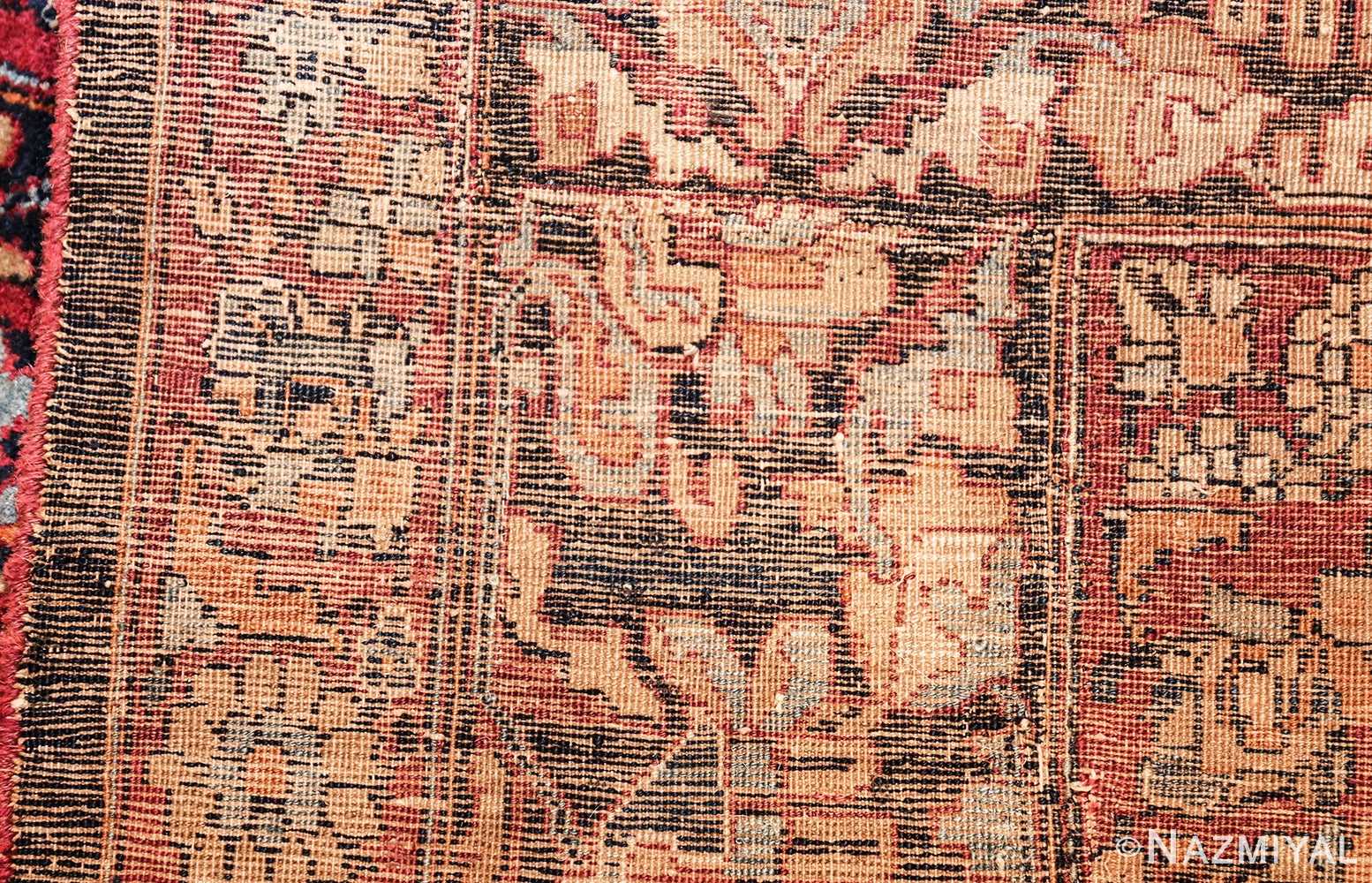 antique oversize persian kerman carpet 46909 weave Nazmiyal