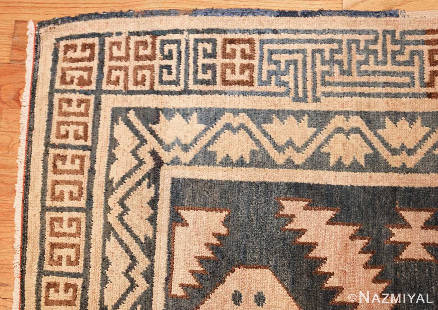 antique khotan carpet 47250 corner Nazmiyal