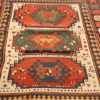 antique tribal caucasian kazak rug 47371 field Nazmiyal