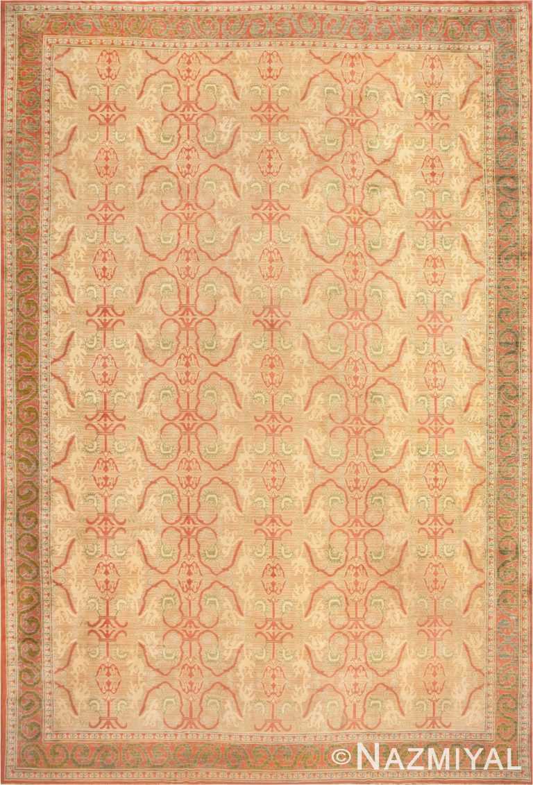 Antique Spanish Carpet #46756 by Nazmiyal Antique Rugs