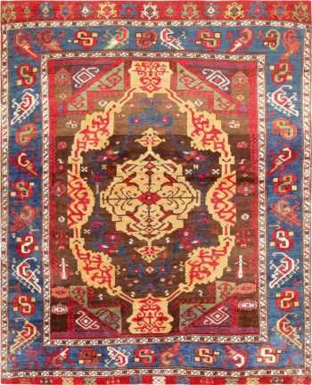 Antique 18th Century Anatolian Rug From The James Ballard Collection #47373