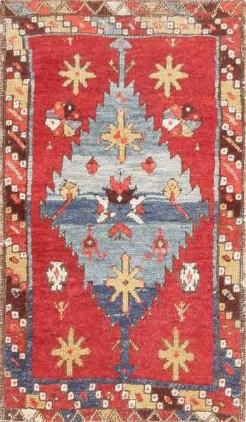 Antique Tribal Turkish Konya Rug 47449 Detail/Large View