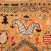 antique uzbek prayer embroidery textile 47392 design Nazmiyal