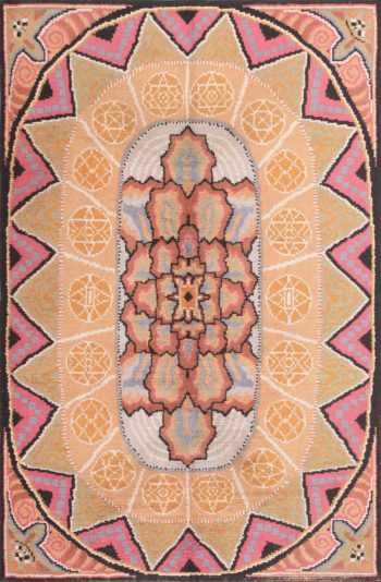 French Art Deco Carpet 47405 By Nazmiyal Antique Rugs