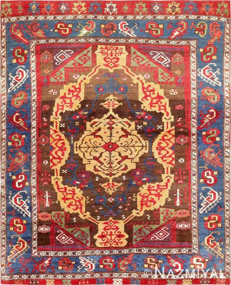 Antique 18th Century Anatolian Rug From The James Ballard Collection #47373