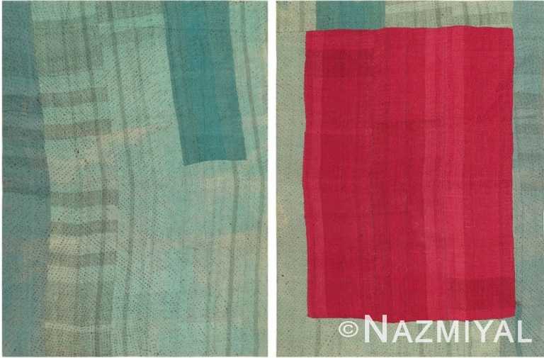 Antique Persian Mazandaran Kilim Blanket 47355 Detail/Large View