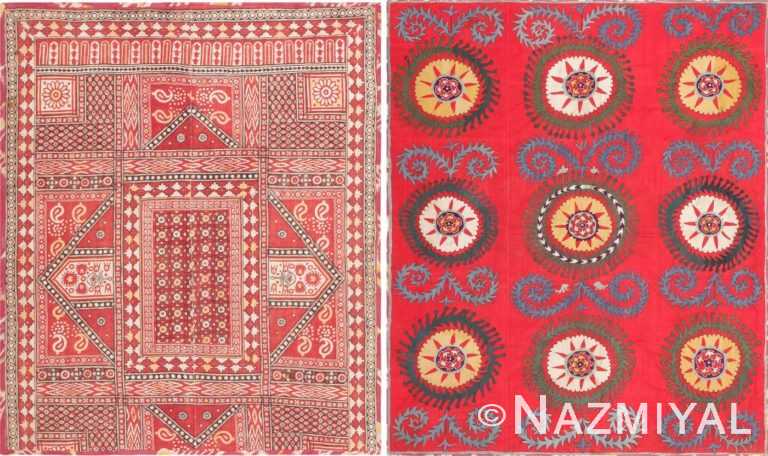 Antique Uzbek Embroidery 47395 Detail/Large View