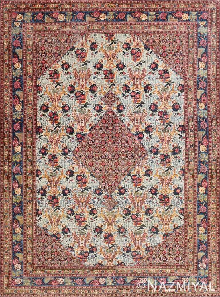 Fine Antique Persian Tabriz Carpet 47458 Detail/Large View