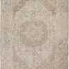 Large Oversized Ivory Background Persian Tabriz Carpet 47259 Nazmiyal