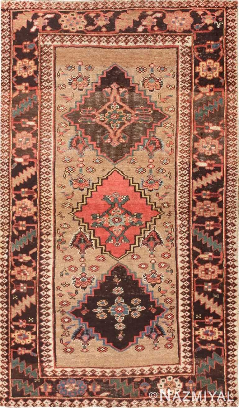 Antique Tribal Persian Bidjar Carpet 47494 Detail/Large View