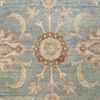 Large Antique Sky Blue Persian Kerman Carpet 46979 Flower Nazmiyal