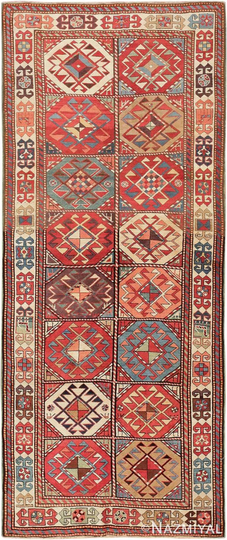 Antique Caucasian Kazak Rug 47568