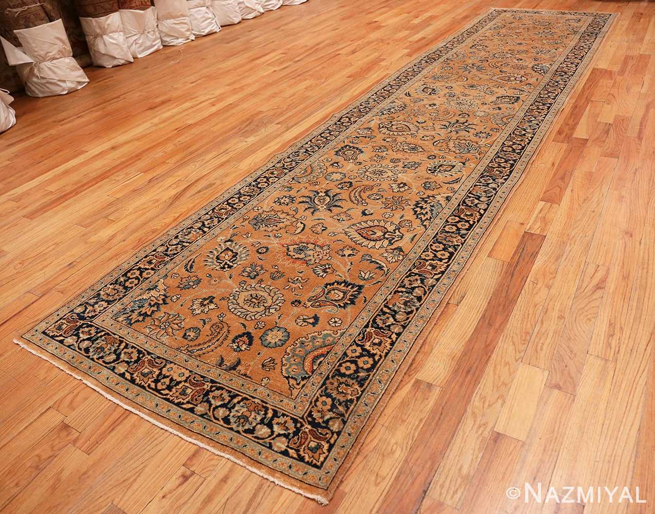 Full Antique Khorassan long runner rug 47219 by Nazmiyal