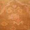 antique green turkish oushak rug 50718 flower Nazmiyal