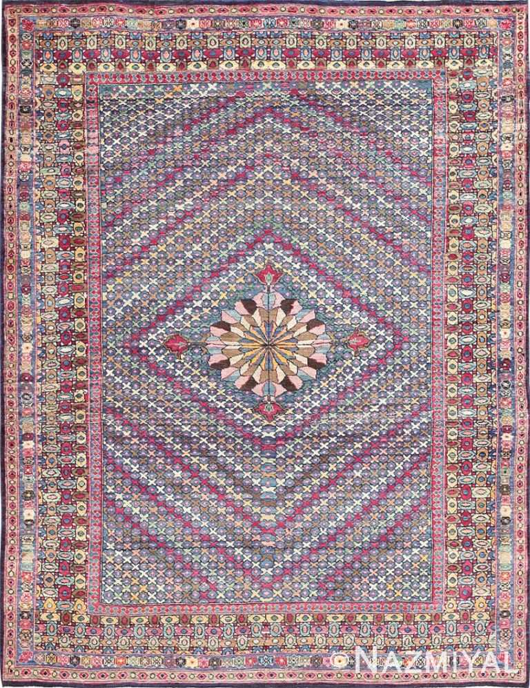 Antique Persian Kerman Rug 47578 Nazmiyal Antique Rugs