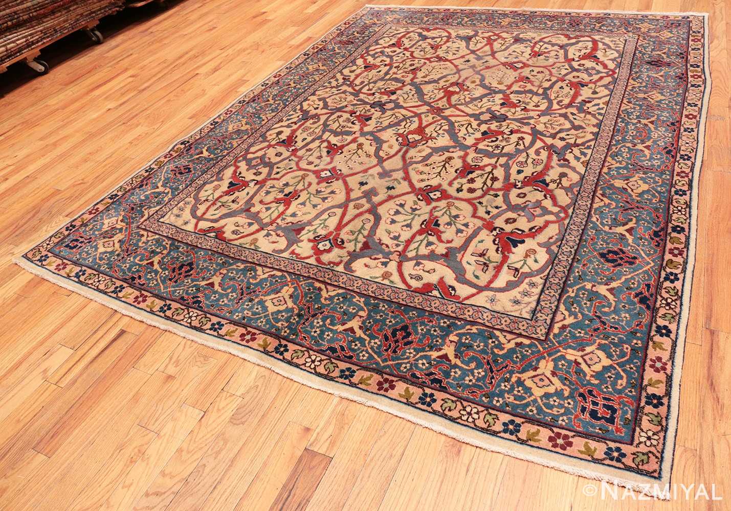 Full Antique Persian Tabriz rug 47432 by Nazmiyal