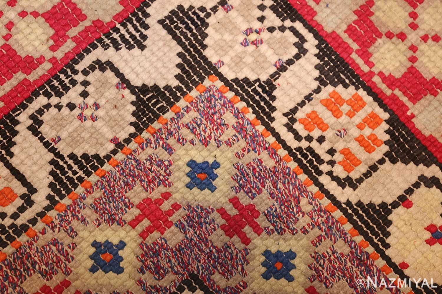 rare antique ukrainian rug 47654 weave Nazmiyal