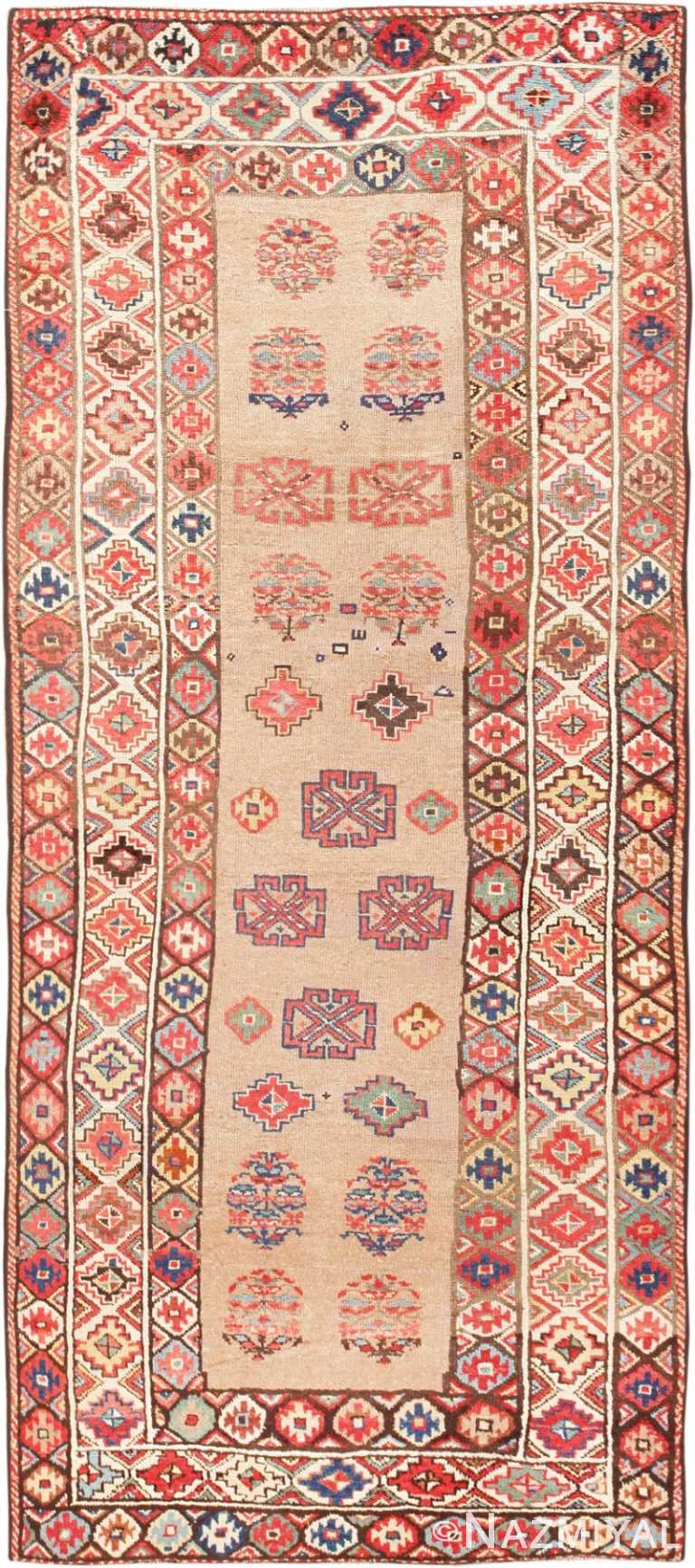 Tribal Caucasian Kazak Rug 47659 Detail/Large View