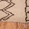 Corner Vintage Moroccan Beni Ourain Berber rug 47780 by Nazmiyal