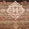 rare antique silk indian agra rug 47596 medallion Nazmiyal