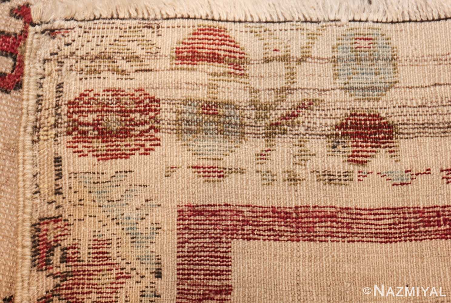 antique turkish kirshehir prayer rug 47476 weave Nazmiyal