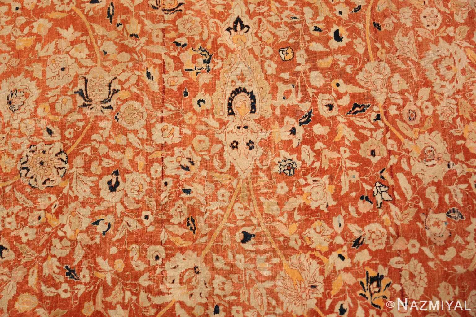 Background Antique Persian Tabriz rug 47574 by Nazmiyal