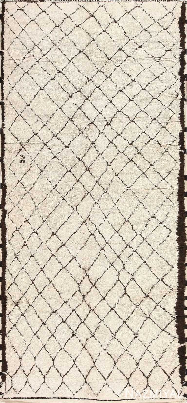 Vintage Moroccan Carpet 47934 Detail/Large View