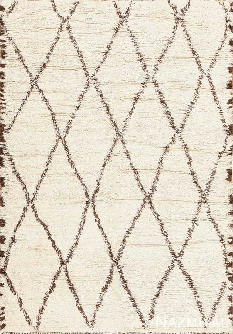 Vintage Moroccan Shag Rug 47946 Detail/Large View