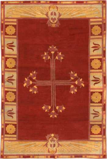 Antique Amritsar Rug 3297 by Nazmiyal Antique Rugs