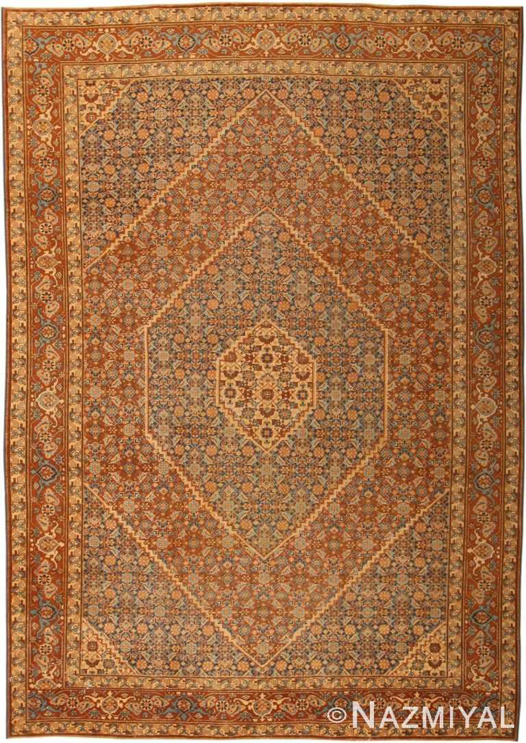 Antique Tabriz Persian Rug 42929 Detail/Large View