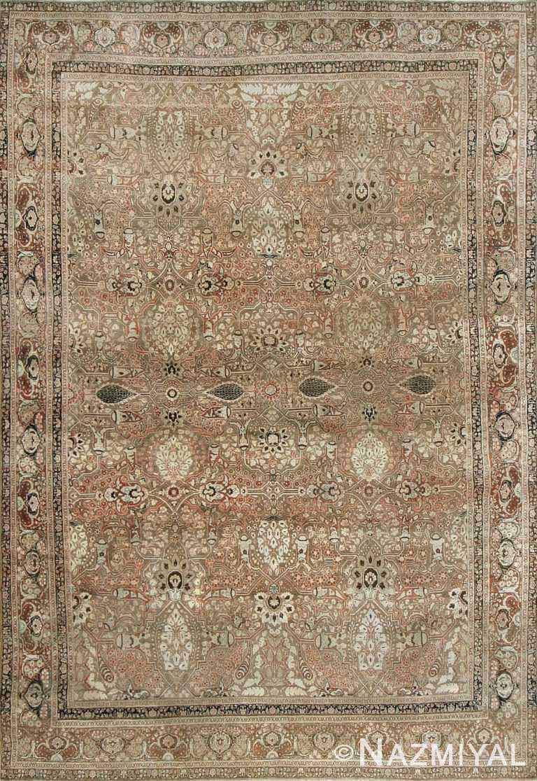 Antique Tabriz Persian Rug 43184 Detail/Large View